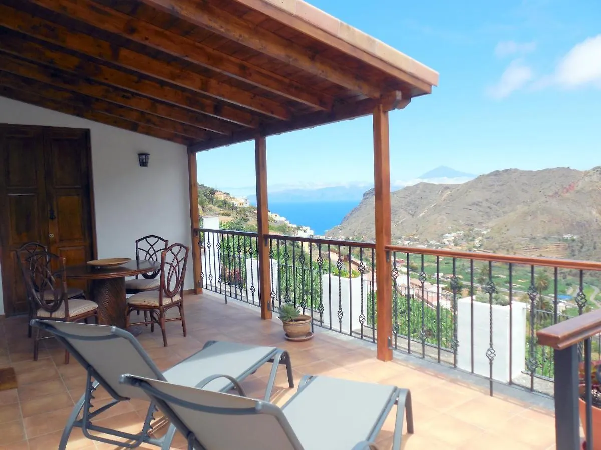Casa La Sabina Roja 1 - Casa Con Impresionantes Vistas Sobre Hermigua Y El Mar