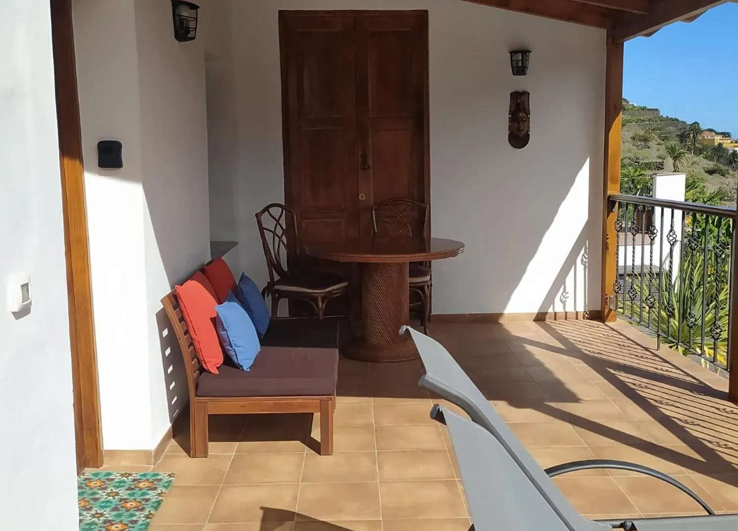 Casa La Sabina Roja 1 - Casa Con Impresionantes Vistas Sobre Hermigua Y El Mar
